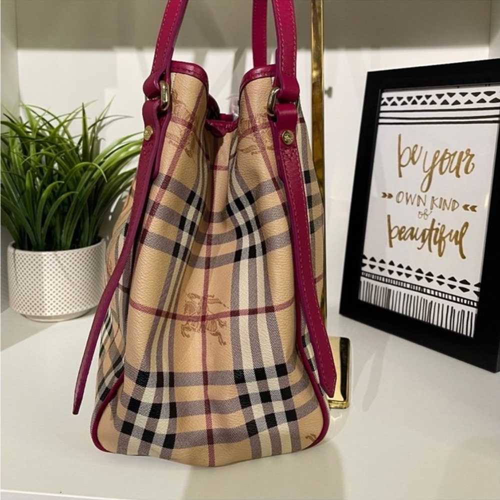 Authentic Burberry small tote - image 3