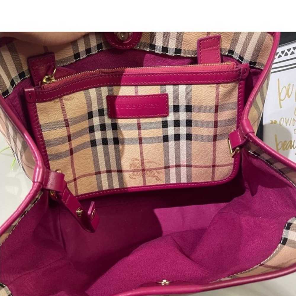 Authentic Burberry small tote - image 5