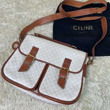 Celine Circle Logo Charm 2-Way Messenger Bag