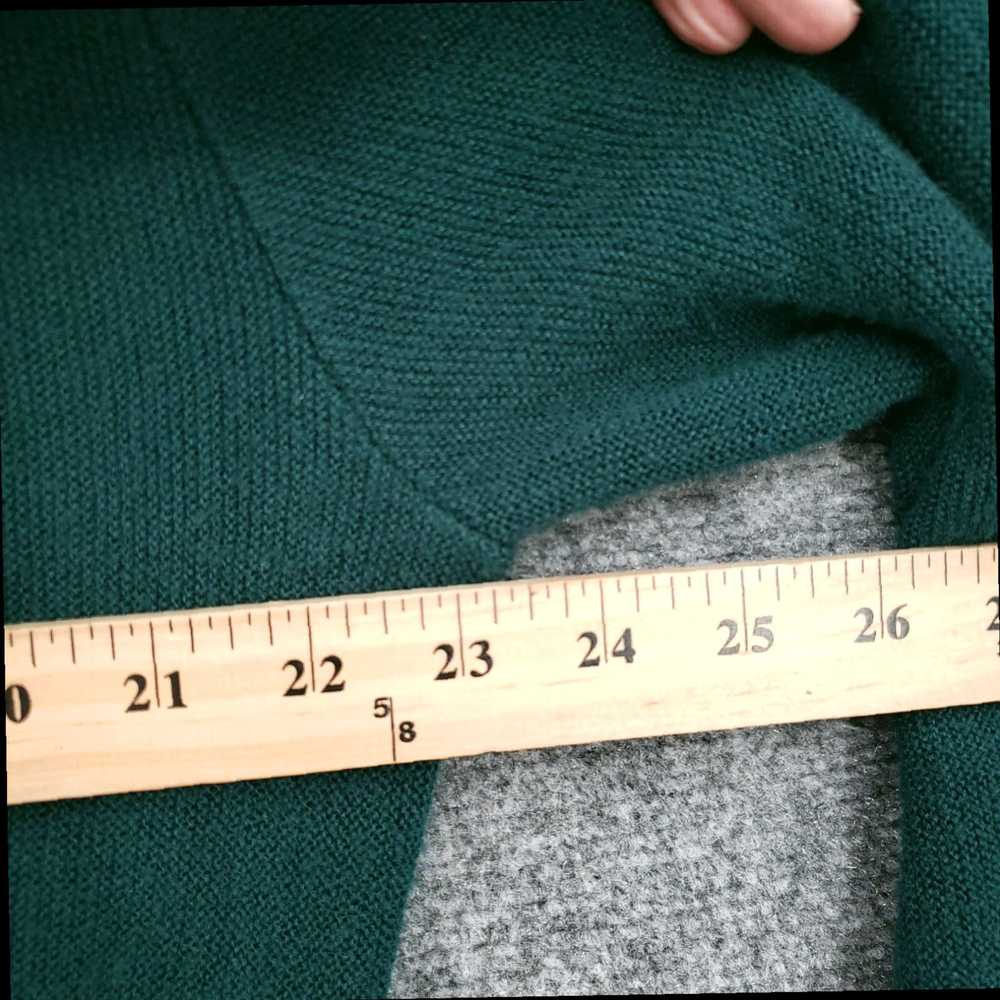 Lacoste Authentic Retro Chic Green Knit Cardigan … - image 6