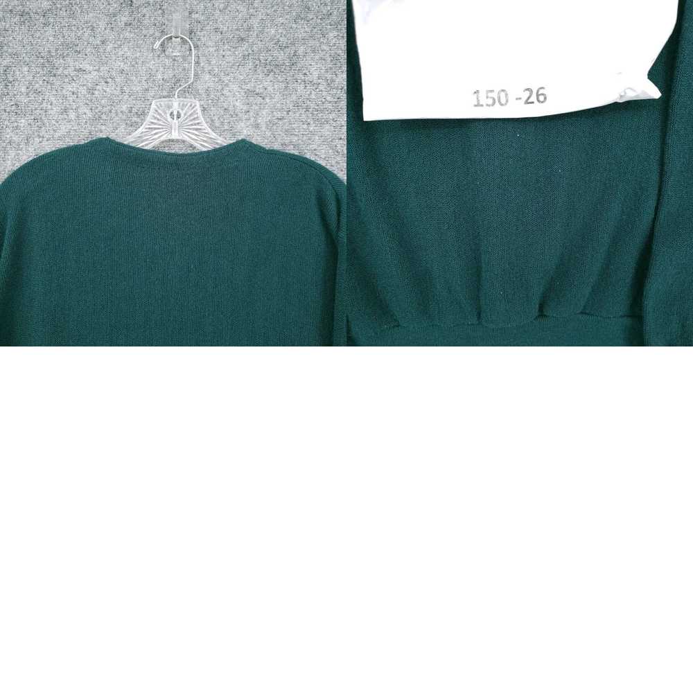 Lacoste Authentic Retro Chic Green Knit Cardigan … - image 8