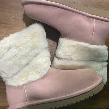 koolaburra by ugg pink size 9 boots - image 1