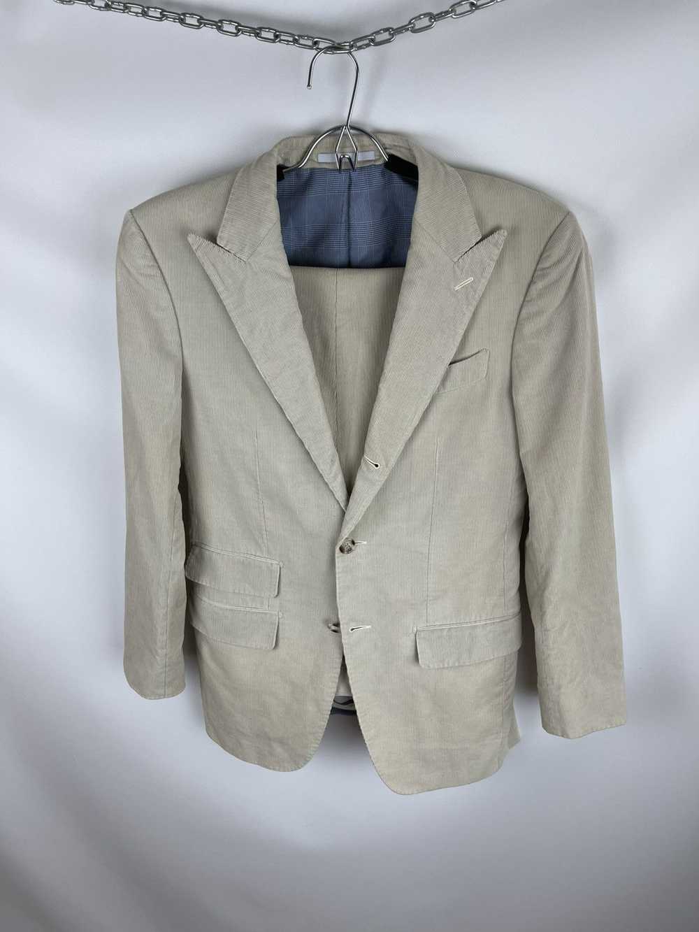 Suitsupply Suitsupply beige corduroy 2 piece suit… - image 7