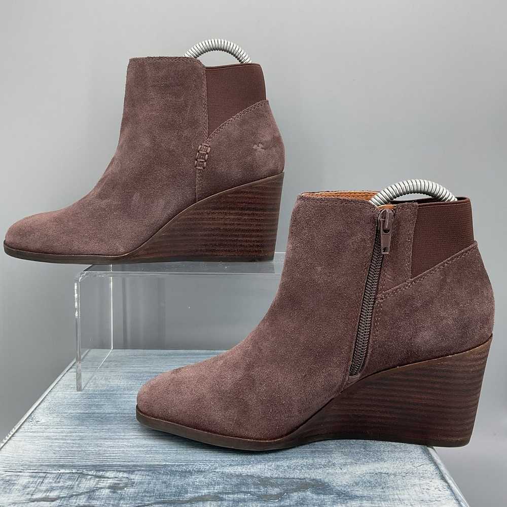 NEW Lucky Brand Women’s Zoralina Leather Ankle Bo… - image 2