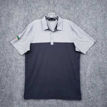 Vintage Travis Mathew Polo Shirt Mens L Large Sho… - image 1