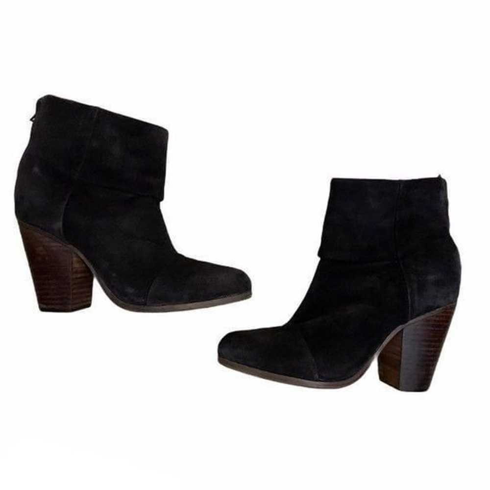 Rag & Bone Suede Newbury Boot Black 6 - image 2