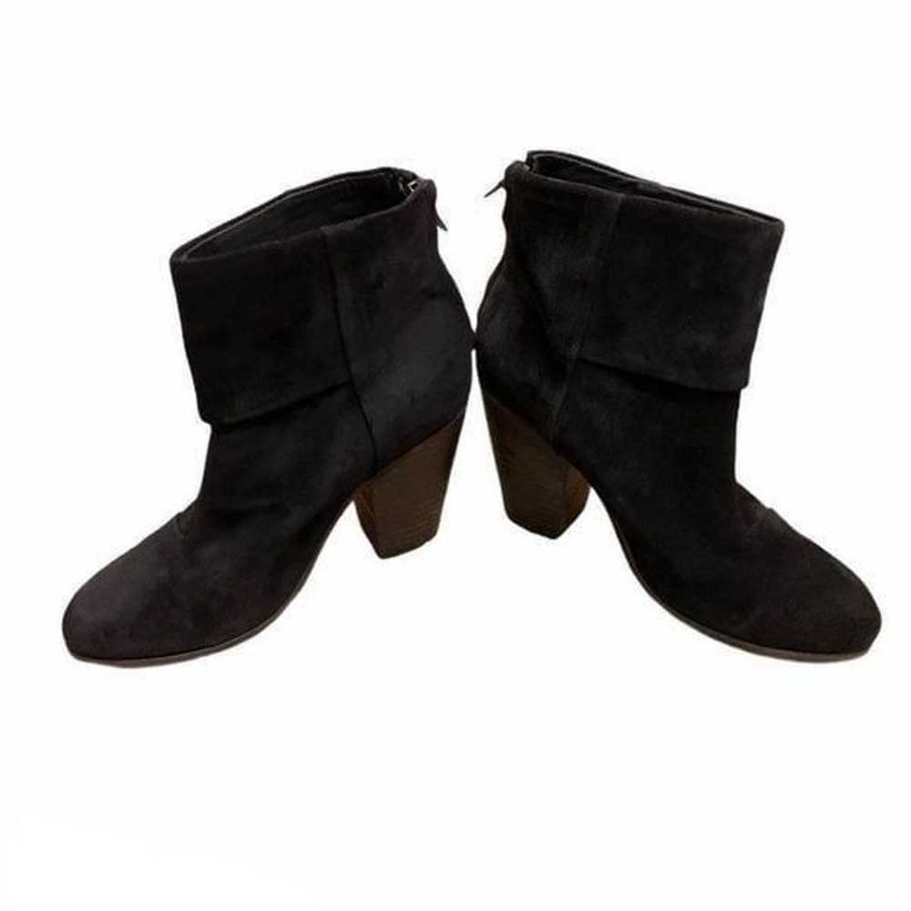 Rag & Bone Suede Newbury Boot Black 6 - image 3