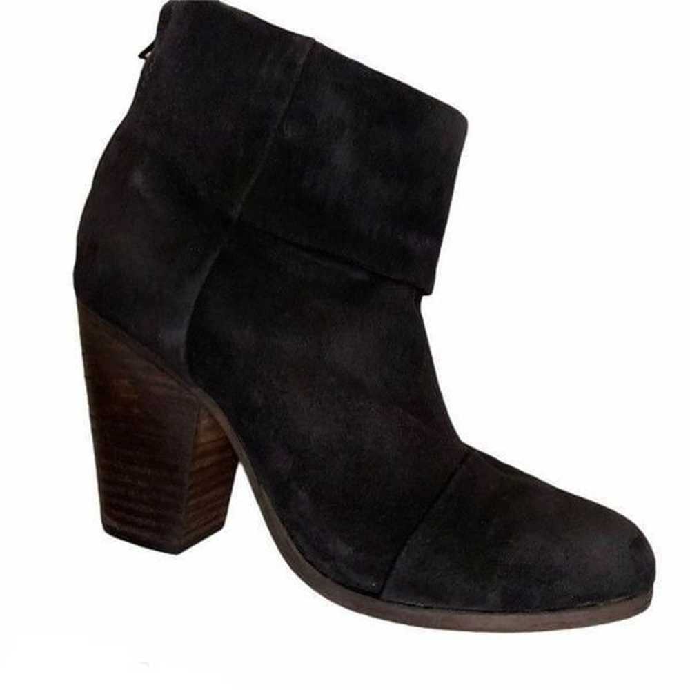 Rag & Bone Suede Newbury Boot Black 6 - image 5