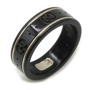 Gucci Gucci Gucci Icon Ring Synthetic Corundum K1… - image 1