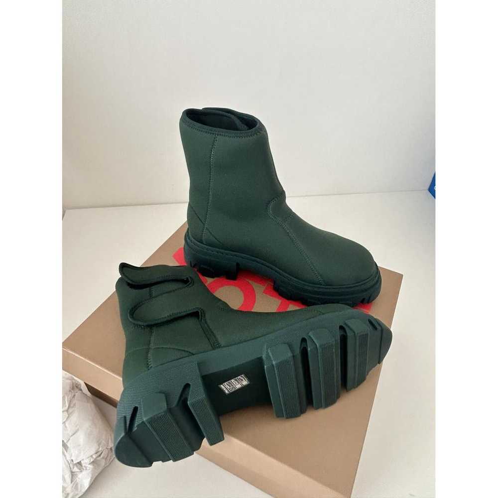 Gia Borghini Cloth wellington boots - image 6