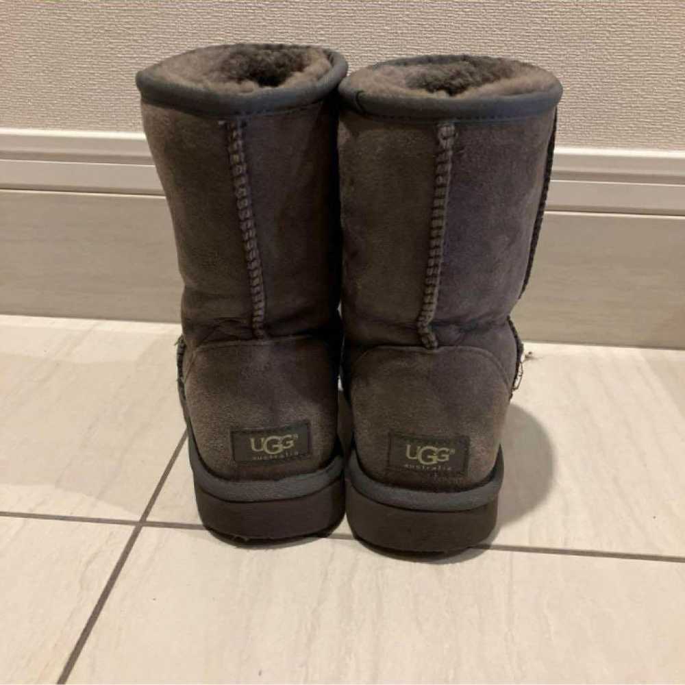 UGG Sheepskin Boots, Gray, 24cm - image 2