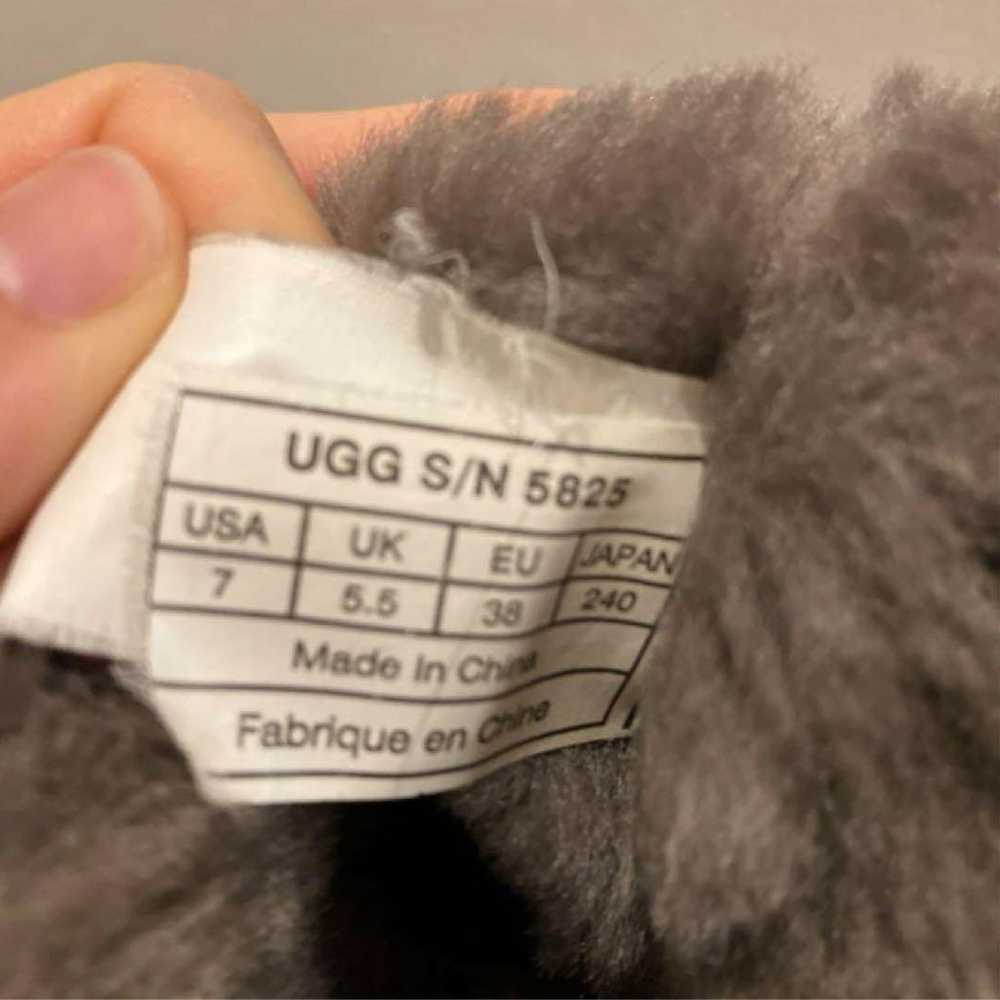 UGG Sheepskin Boots, Gray, 24cm - image 5