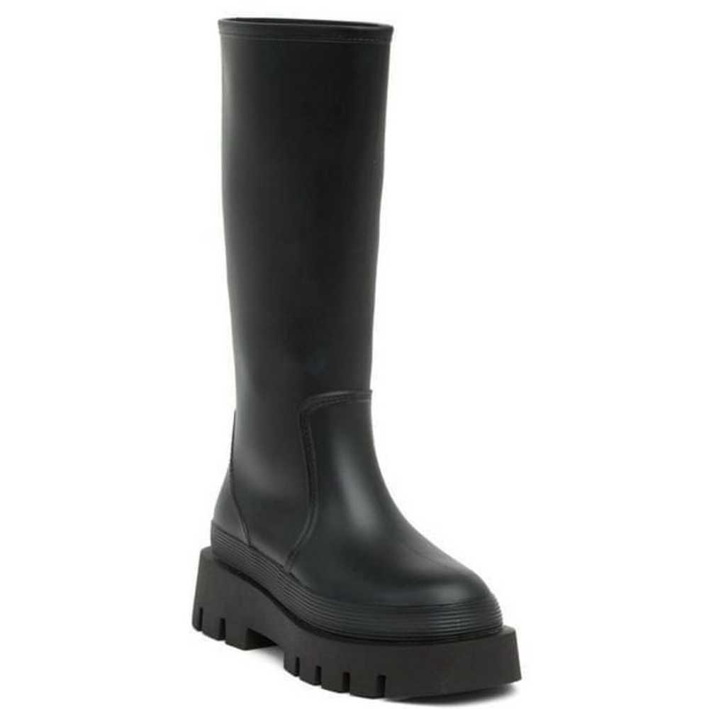 Jeffrey Campbell Rain Boots Size 6 Black Outdoor … - image 1