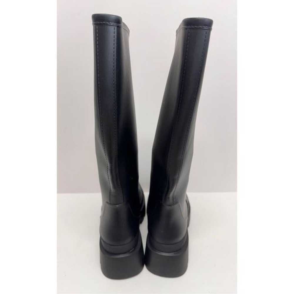 Jeffrey Campbell Rain Boots Size 6 Black Outdoor … - image 4