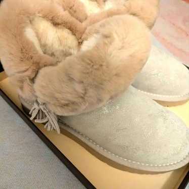 Only for trying on: UGG sheepskin boots light bei… - image 1