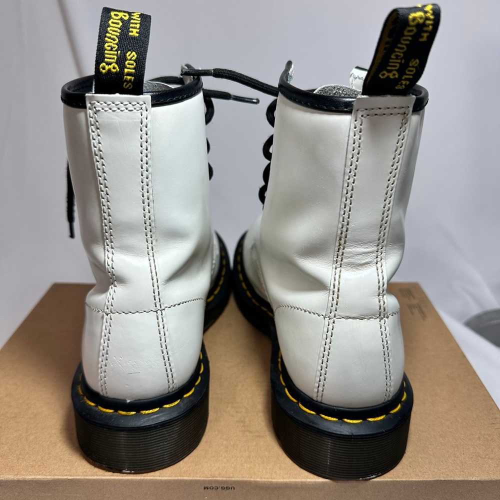 Dr. Martens 11821 White womens 6 great condition! - image 6