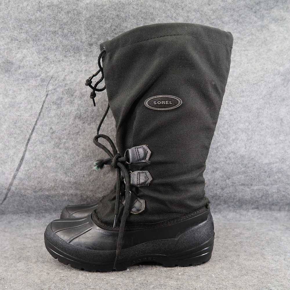 Sorel Boots Womens 7 Snow Winter Tall Lined Black… - image 4