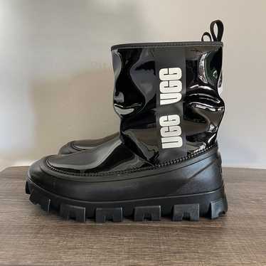 Ugg Women’s Black Classic Brellah Mini Rain Boots… - image 1