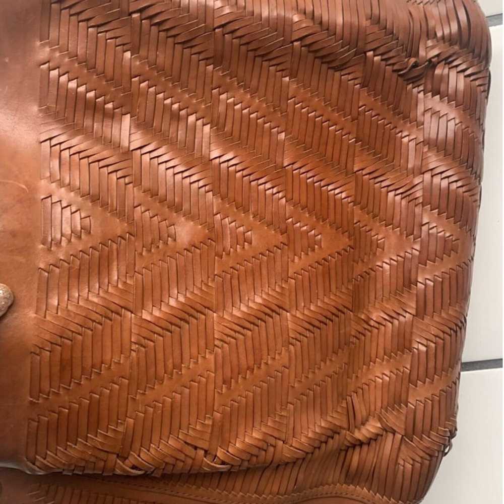 Outstanding Vintage Ralph Lauren Large Tan Woven … - image 3