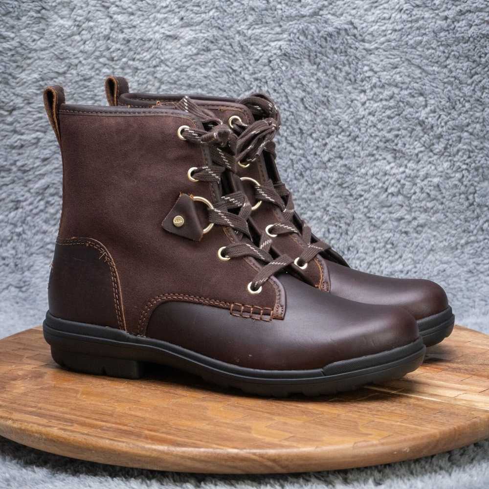 UGG Hapsburg Hiker Scotch Brown Waterproof Leathe… - image 1