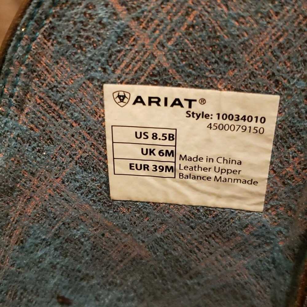 ARIAT cowboy boots size 8.5 - image 7