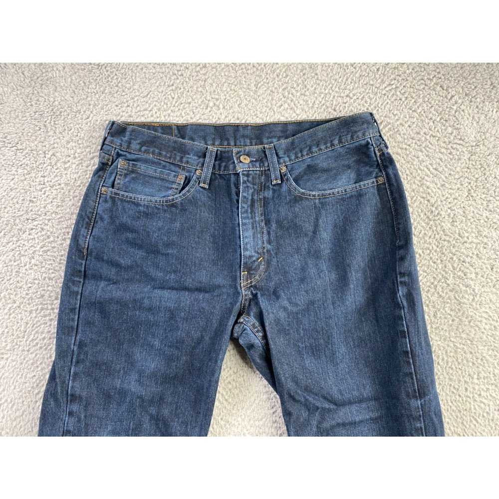 Levi's Levi's Jeans Mens 34x32 Blue 514 Straight … - image 2