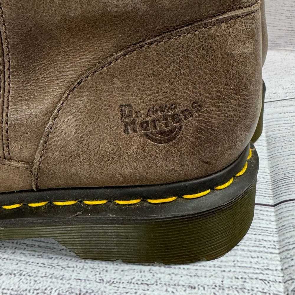 Dr. Martens Jenny Sherpa Lined Brown Leather Mid-… - image 6