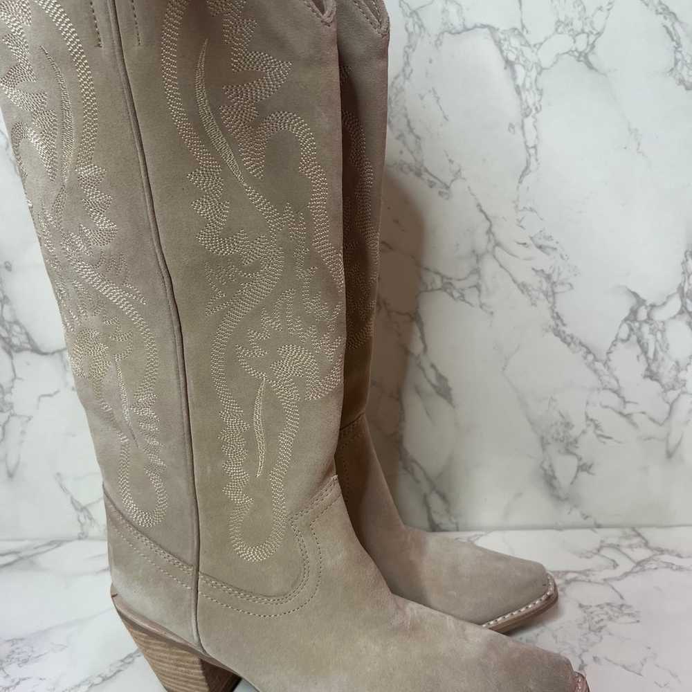 Jeffrey Campbell Rancher Knee High Western Boot s… - image 2