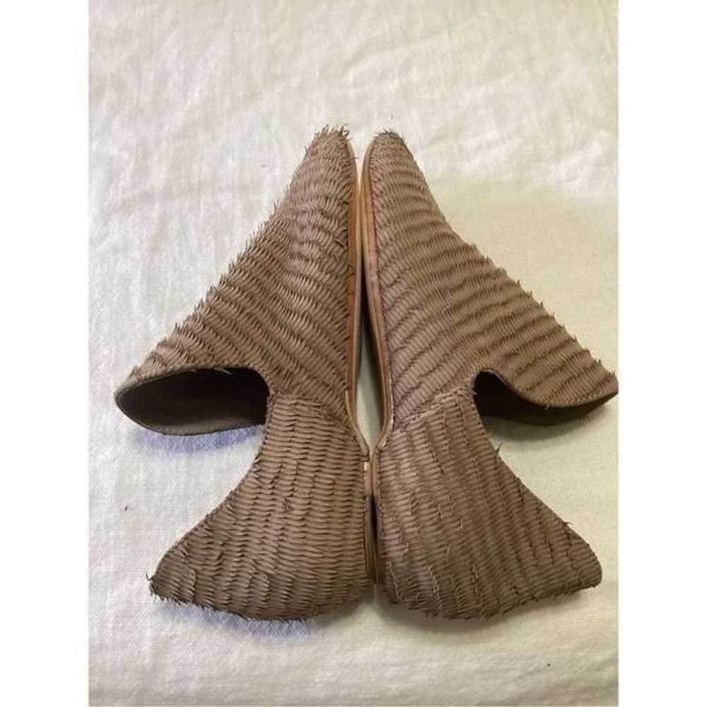 Womens Nubuck Slip On Flats 6.5 - image 7