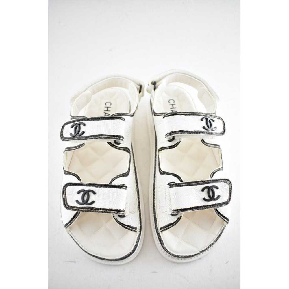 Chanel Dad Sandals leather sandal - image 6