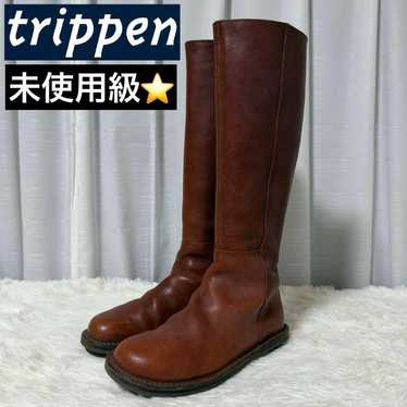 ⭐️Unused Class⭐️ Trippen Tower Bag Zip Long Boots - image 1