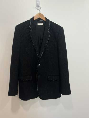 Saint Laurent Paris Rhinestone studded Blazer