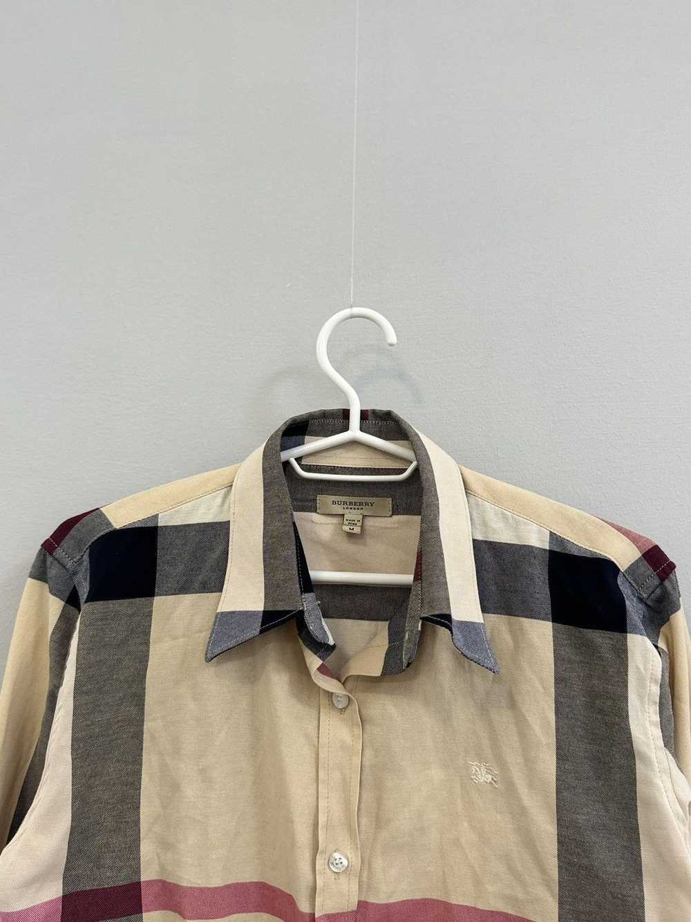 Burberry × Streetwear × Vintage Burberry Nova Che… - image 2