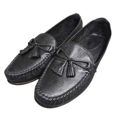 Cole Haan Black leather tassel pinch loafers mocc… - image 1