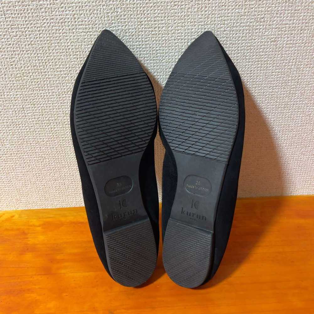 Klunto Tokyo flat shoes black 26cm suede. - image 9