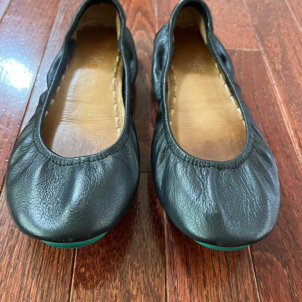 Tieks By Gavrieli Black Leather Foldable Ballet F… - image 2