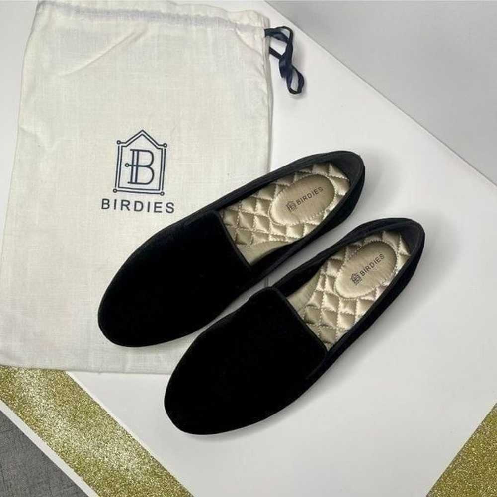 Birdies The Starling Velvet Black Loafers Flats S… - image 8