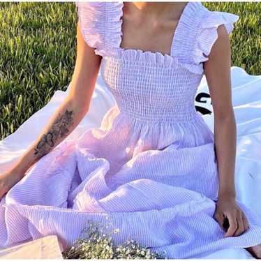 Hill House Hill House | Eliie Nap Dress Lilac Str… - image 1