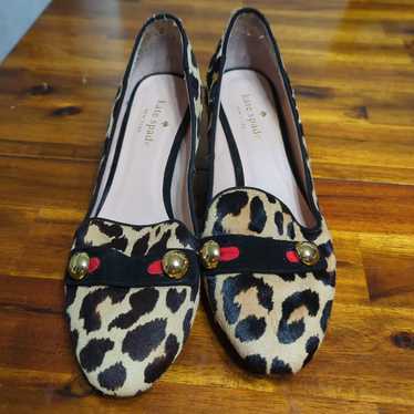 Kate Spade cow fur heels size 8