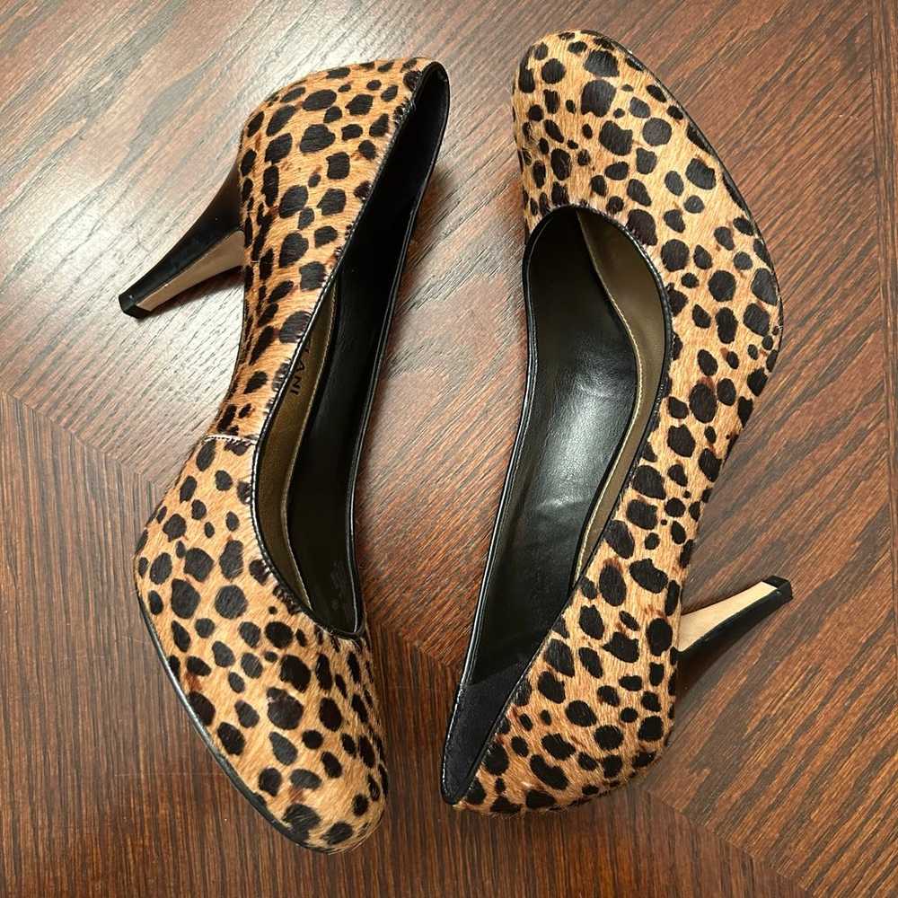 Antonio Melani Leopard Animal Print Hair Calf Kit… - image 3