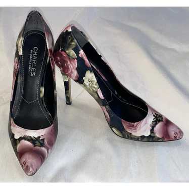 Charles by Charles David Floral Stilettos - Size 6