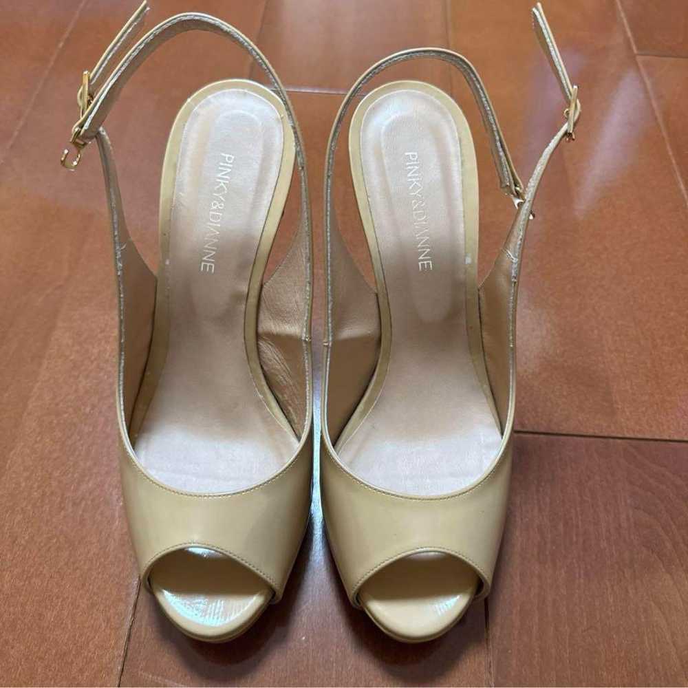 【Excellent Condition】Pinky & Diane Open Toe Pumps… - image 2