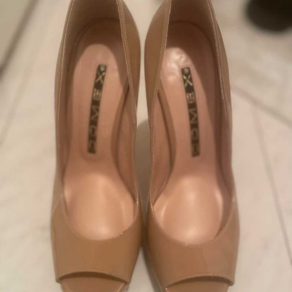 COMEX Beige Open Toe High Heels - image 3