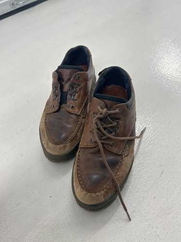 Designer Stylish Brown Leather Casual Sneakers