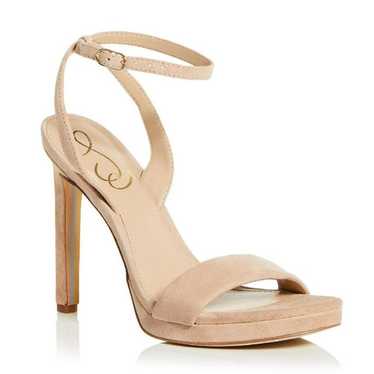 SAM EDELMAN Womens NEW Jade Ankle Strap Heel-Beig… - image 1