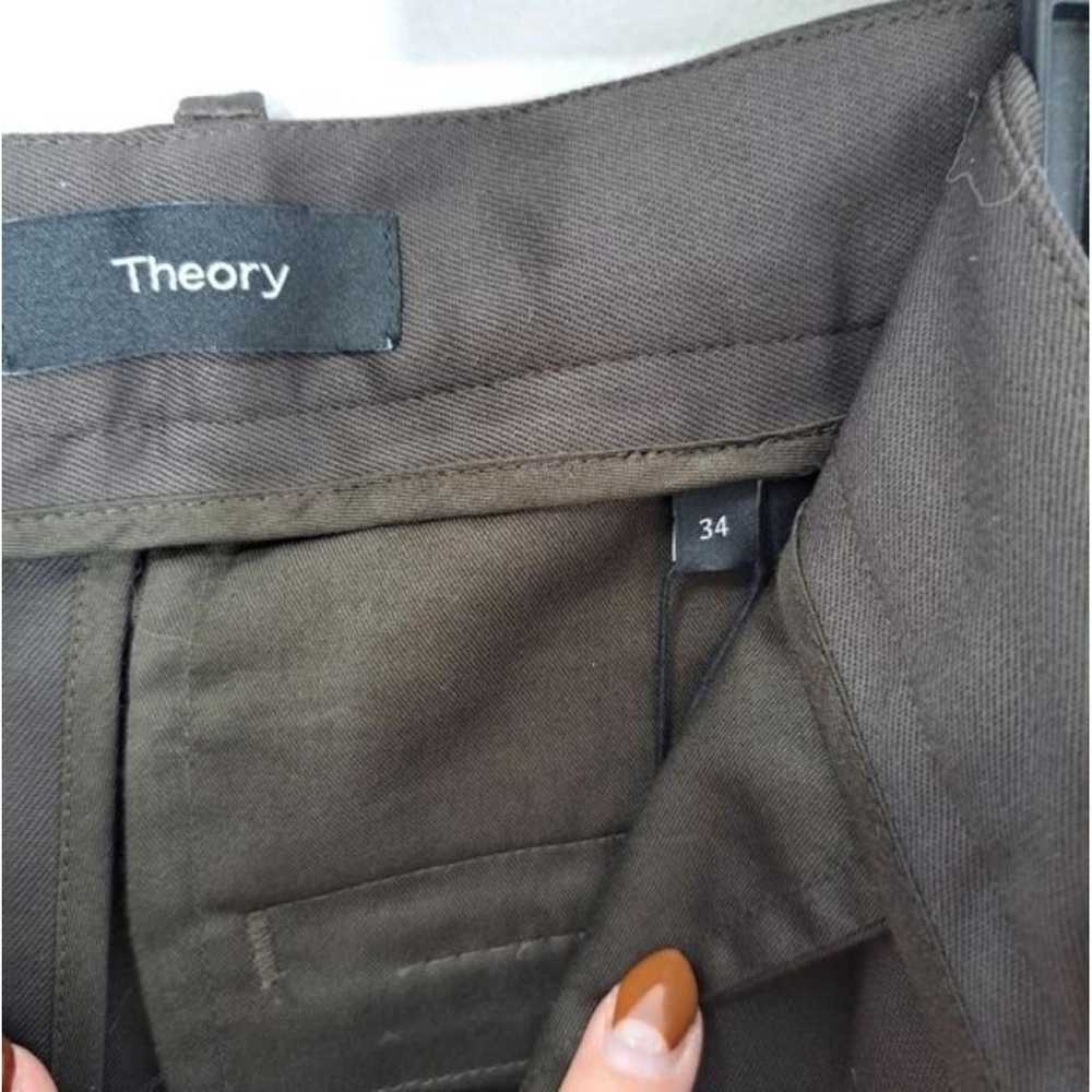 Theory Wool trousers - image 7