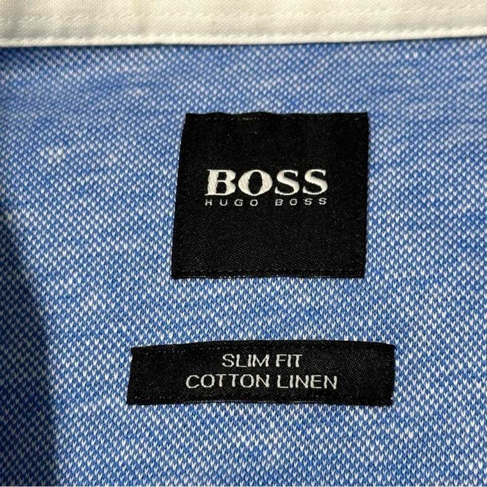 Boss Linen shirt - image 4