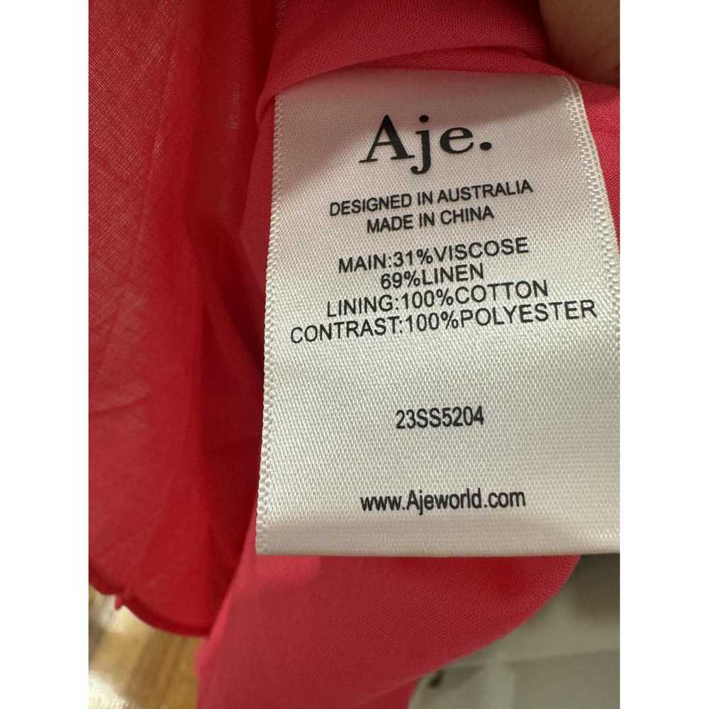 Aje Linen mini dress - image 6