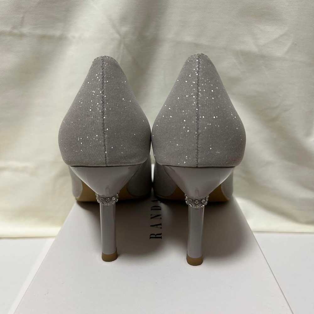 RANDA Grey Glitter Pumps - image 4