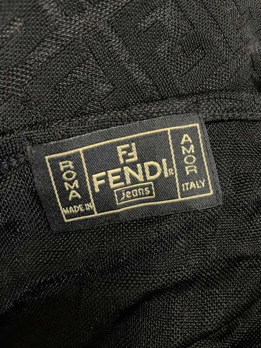 Fendi × Luxury Authentic Fendi Monogram See Throu… - image 3